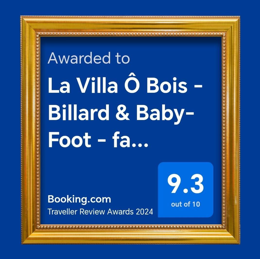La Villa O Bois - Billard & Baby-Foot - Face A La Foret Séméac 외부 사진
